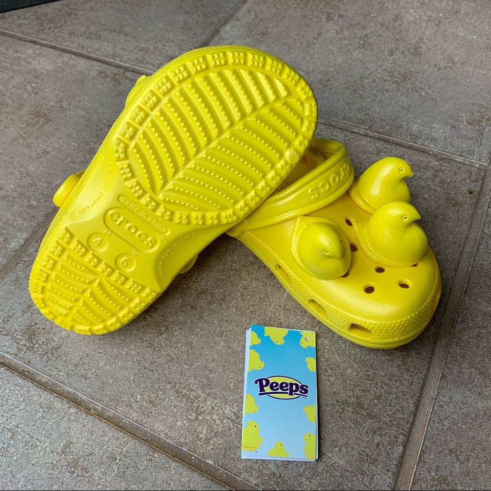 Peeps X Crocs Limited Edition Yellow